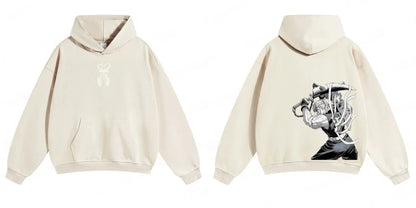 Demon Slayer: Kimetsu no Yaiba Men Hoodie Sweatshirt Tengen Uzui Anime Spring Autumn Boy Long-sleeved Parent-child Outfit