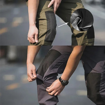 Men Hunting Tactical Cargo Pants  Green Hiking Trousers Multi Pockets Gray Uniform Paintball Airsoft Autumn  Work Clothing