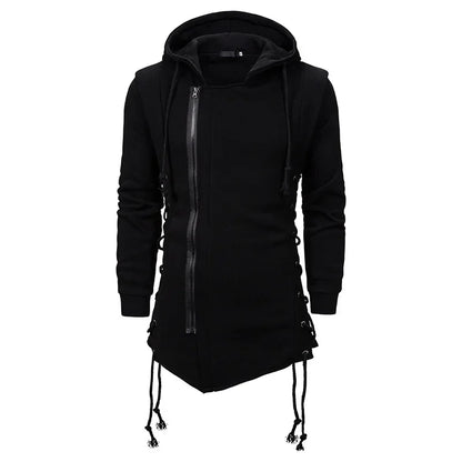 Autumn Men Hoodies Sweatshirts Casual Hooded jacket Long Sleeve Hoodie Men Slim Fit Streetwear Loose Jacket Coats