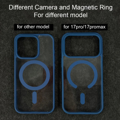 Luxury Candy Bumper Shockproof Phone Cases For iPhone 17 16 15 14 13 Pro Max 17Pro 16Pro For Magsafe Magnetic Clear Back Cover