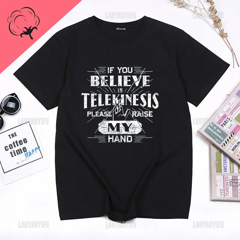 I Lost An Electron Tom Holland Same Style Graphics T Shirt Men Women High Quality Cotton T-shirts Fashion Streetwear Ropa Hombre