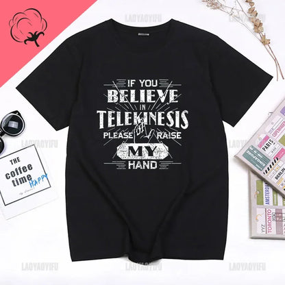 I Lost An Electron Tom Holland Same Style Graphics T Shirt Men Women High Quality Cotton T-shirts Fashion Streetwear Ropa Hombre