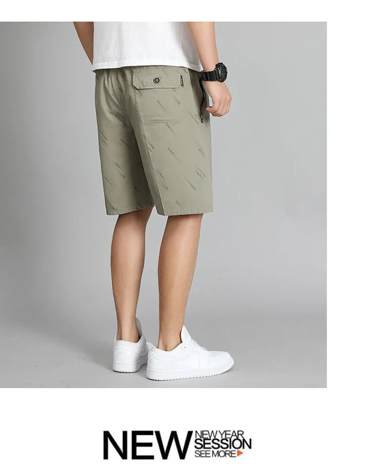 New Shorts Men's Summer Thin Section Casual Quick Dry Five-Minute Pants Loose Large Size Sports Pants