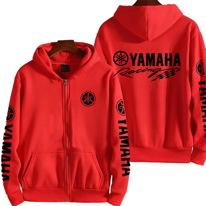Logo Motorcycle Racing Team Men Zipper Hoodie 2026 New Fashion Women Sweatshirt Spring Autumn Sports Couple Jackets Coat