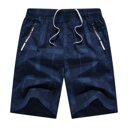 Quality Fashion Print Shorts Men Hawaii Beach Casual Shorts Outdoor Sports Elastic Waist 6XL Oversize Red Baggy Half Pants
