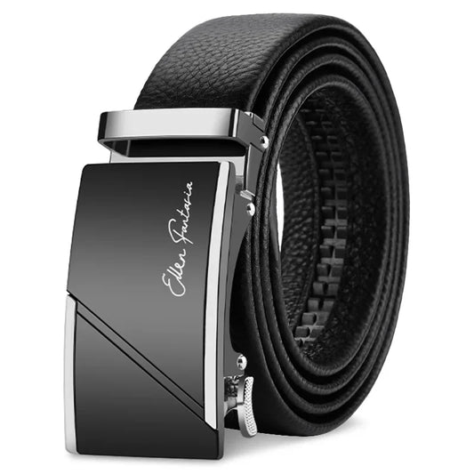 Men Belt Genuine Leather Belt for men Automatic belts Adjustable waistband Business belts 허리띠