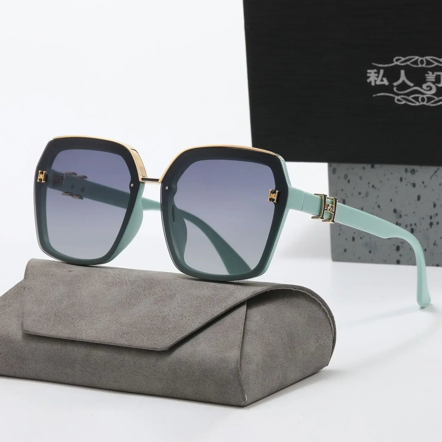 2025 New Sunglasses Women Colorful Polarized Anti-ultraviolet Sun Glasses Ladies Square Luxury Eyewears Oculos De Sol UV400