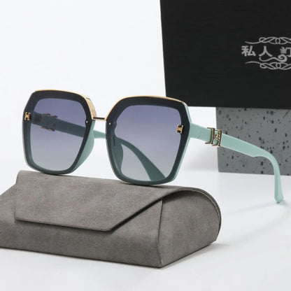 2025 New Sunglasses Women Colorful Polarized Anti-ultraviolet Sun Glasses Ladies Square Luxury Eyewears Oculos De Sol UV400