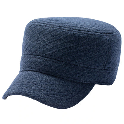 Winter Bomber Hat with Visor Warm Earflaps Hat Warm Lined Baseball Cap Trapper Hunting Hats Oversize Cadet Hat for Big Head Men