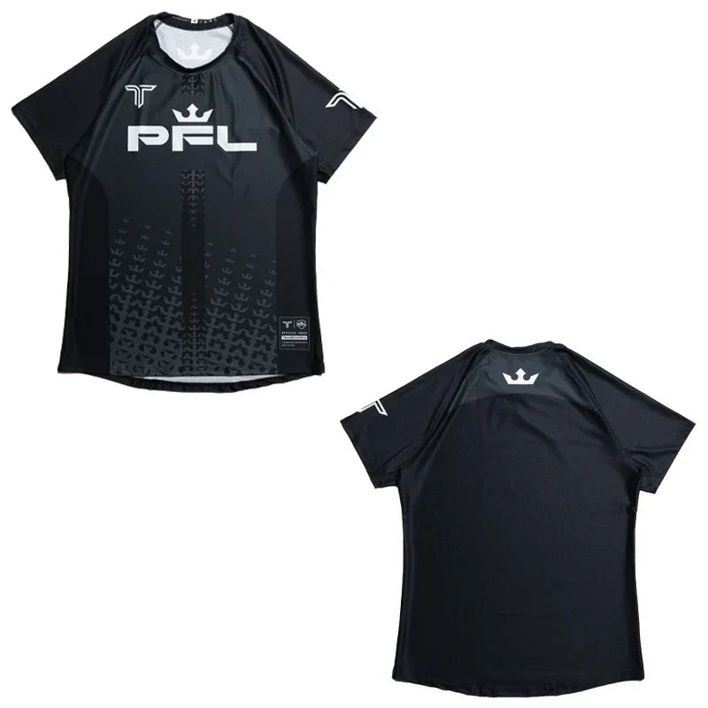 2025 Adult and Children Arriavl Summer Sparrow PFL Walk Out Merab Dvalishvili Short Sleeve Shirt Fan T-shirt Oversized Boxing