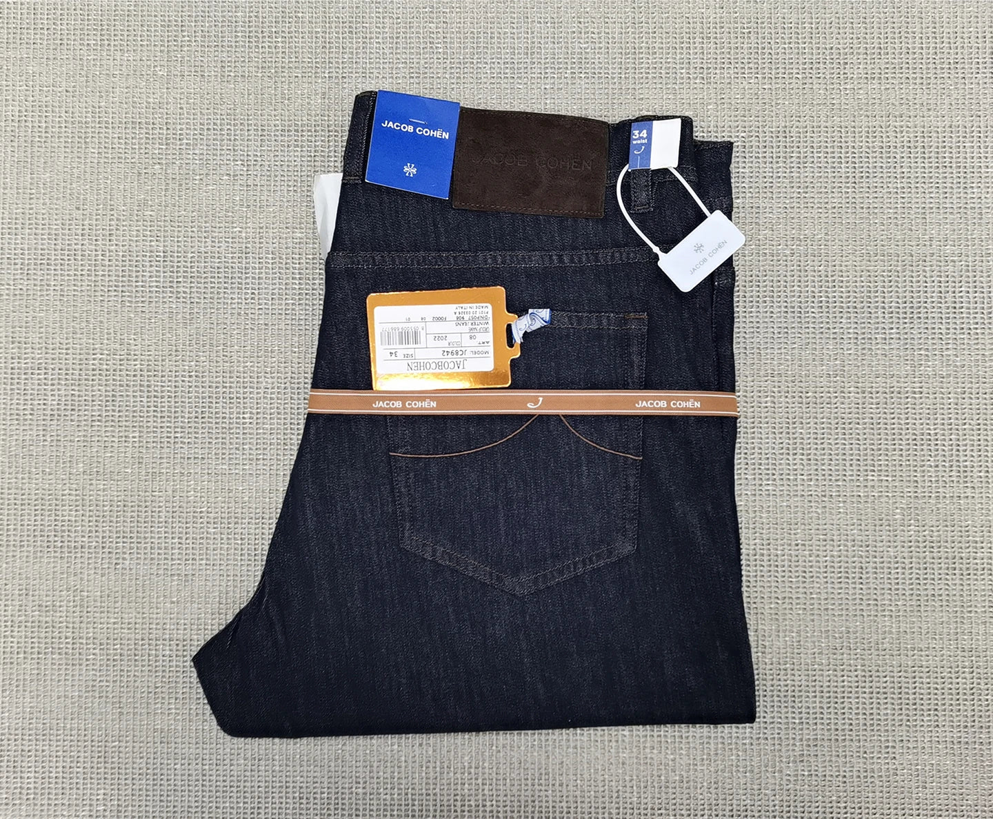 Jeans Thin Cotton Men 2026 Spring Summer new fashion straight breathable outdoors comfort Zipper Big size 30-40 Pants