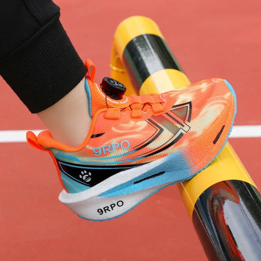 Children‘s Knit Basketball Shoes Non-slip Breathable Sports Training Shoes Outdoor Boys Girls Jogging Sneakers Athletic Shoes