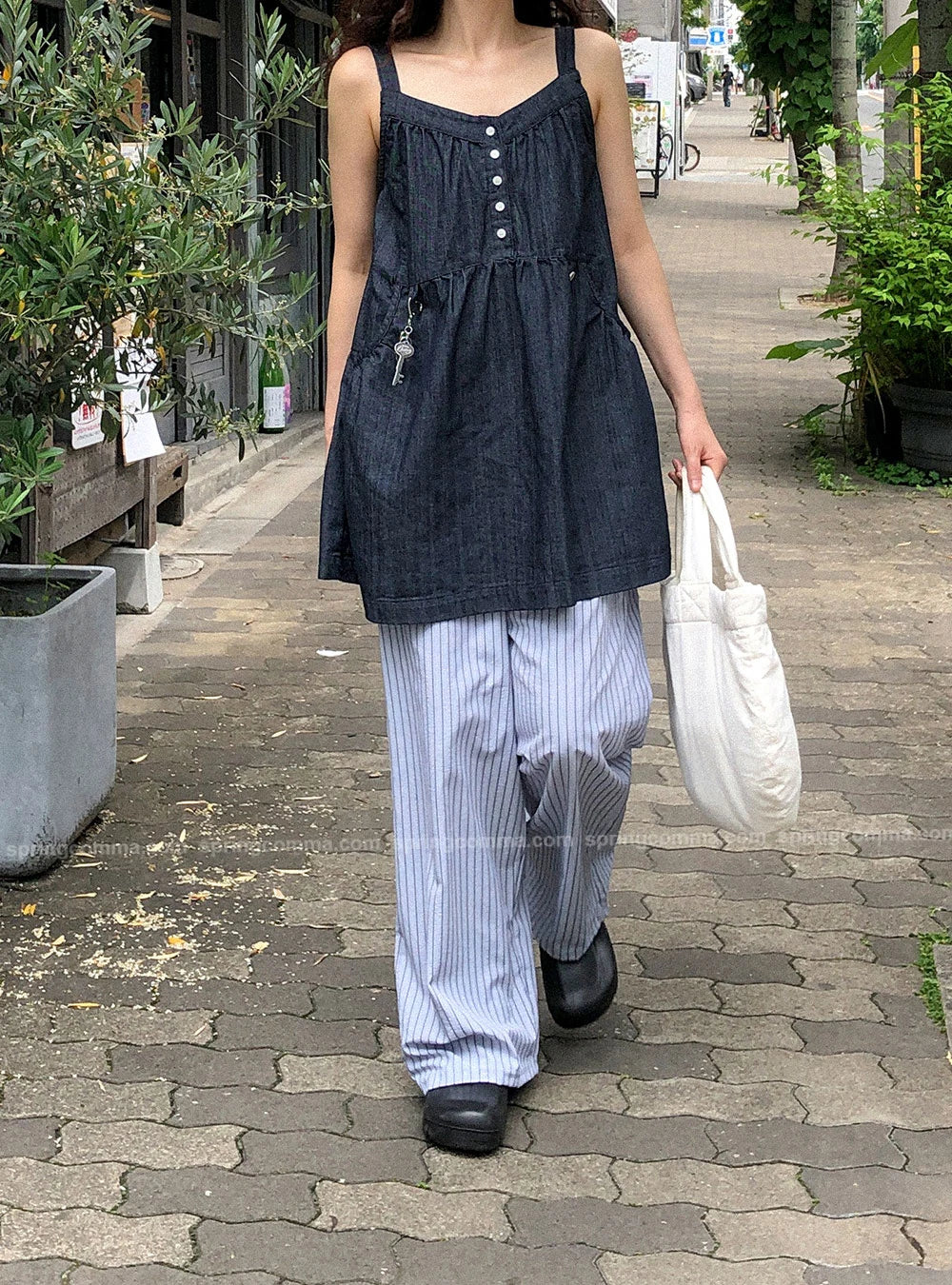 Korean Sle ort Denim Overalls Women's Faionable Summer Dr Vest Dr No Brand Commute Sle 00% Other Material