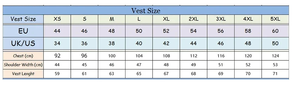 Black Men Suit Vest for Wedding Party One Piece Slim Fit Male Waistcoat Solid Color Fashion Coat EU44-EU60 New Arrival