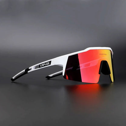 Cycling Sunglasses UV400 Cycling Glasses Polarized Built-in Myopia Frame Man Bicycle Eyewear Outdoor MTB Bike Goggles