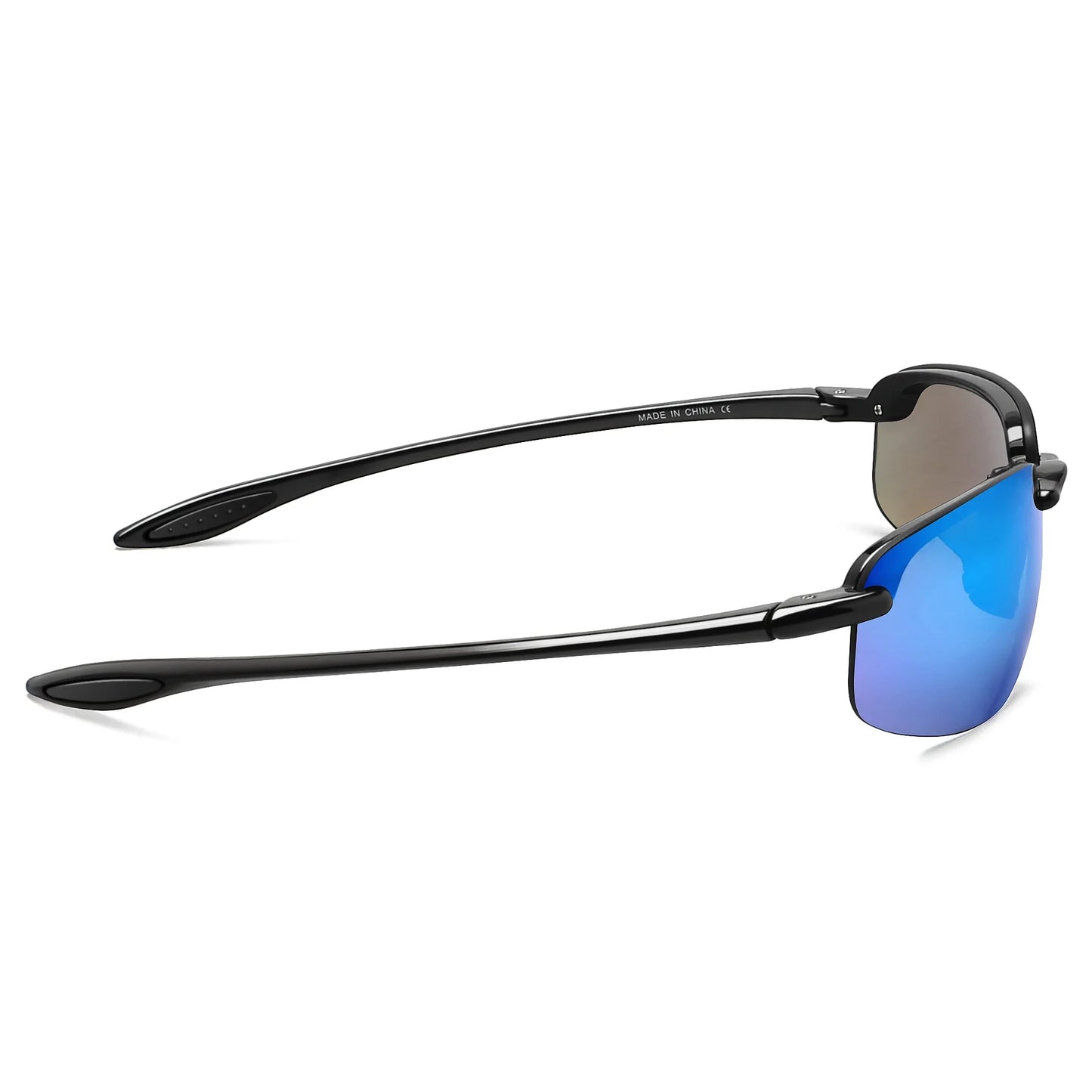 Unisex Sports Sunglasses UV400 Rimless Ultralight Frame for Cycling Driving Running - MJ8001