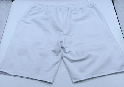 Mens Skinny Cotton Sporting Running Shorts Streetwear Bodybuilding Embroidered Fitness Short pants Jogger Gyms sport Shorts