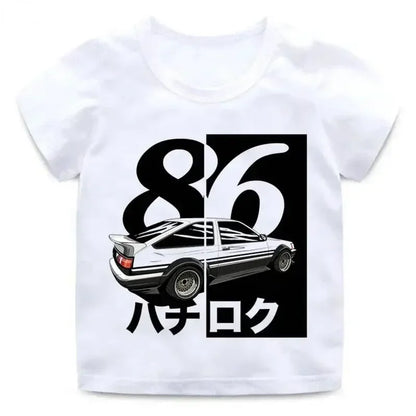 Initial D T Shirt Japanese Anime Graphic Funny Harajuku Manga T Shirt Fashion Casual Short Sleeve T Shirt Women Clothes