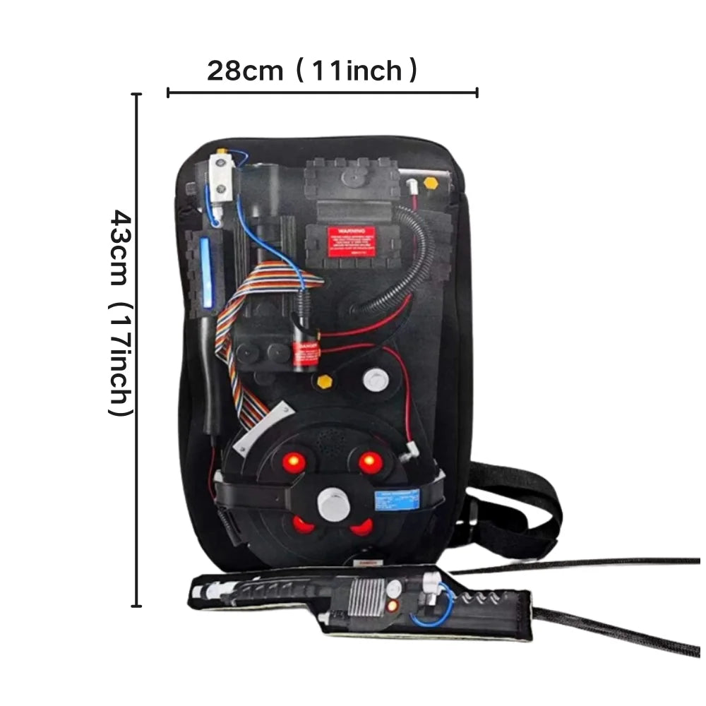This Ghostbusters cosplay costume and quantum pack are suitable for both children and adults