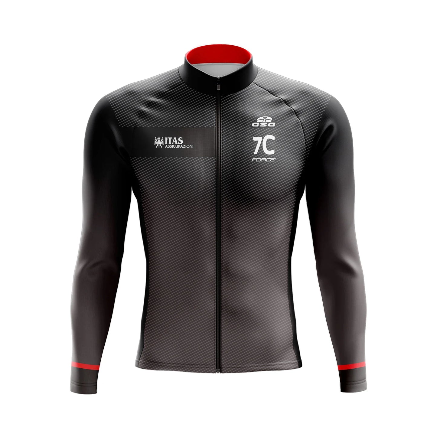 2022 ITAS Winter Cycling Jersey Thermal Fleece Outdoor Pro Sports Long Sleeve Jacket Bike Clothing