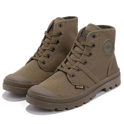 Canvas Ankle Retro Male Shoes Short Barrel Booties High Quality Men's Boots Designer Fashion Cheap Comfortable New Non Slip Y2k