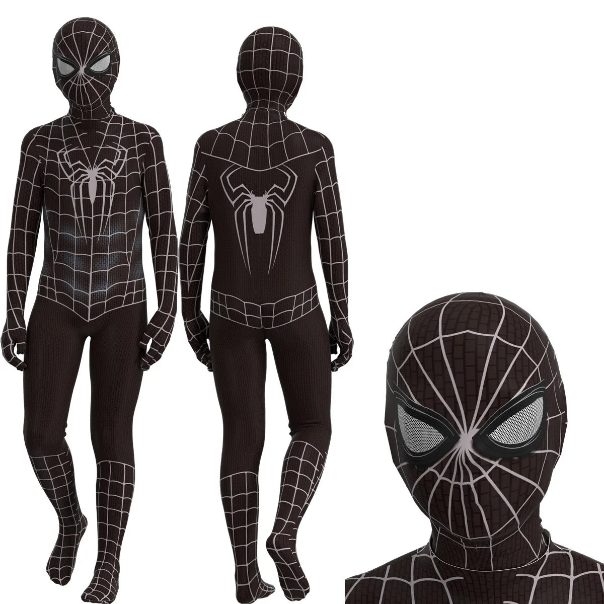 Cosplay Deadpool Costume Kids High Quality Spider-Man Child Halloween Cosplay Costume Deadpool Sword Set Adult Bodysuit Costume