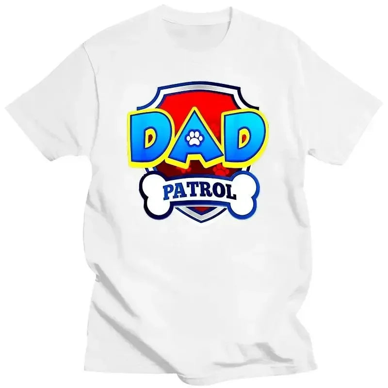 Dog Patrol Shirt Women's Clothing Funny Gift Birthday Party Family Clothing T-Shirt Birthday Gift Top Tee Shirt Women Clothing