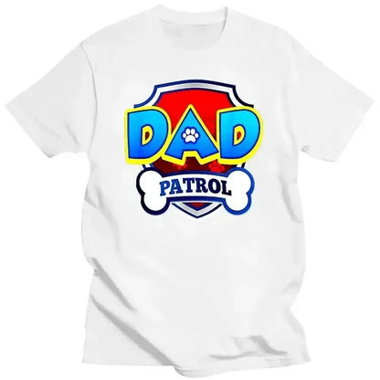 Dog Patrol Shirt Women's Clothing Funny Gift Birthday Party Family Clothing T-Shirt Birthday Gift Top Tee Shirt Women Clothing