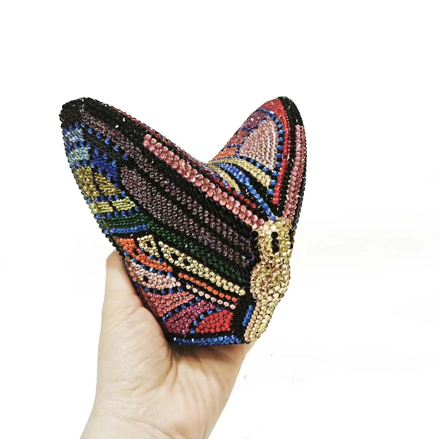Butterfly Shaped Rhinestone Evening Bags Women Luxury Gorgeous Classy Sparkling Rhinestone Clutch Purses Wedding Party