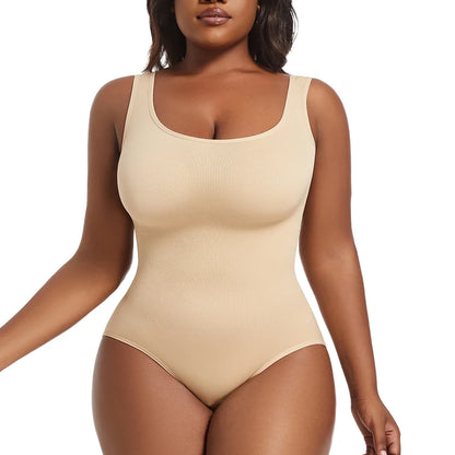 Plus Size Women's Briefs Bodysuit Butt Lifter Wide Shoulder Straps Shapewear Smooth Body Tummy Control Body Shaper XL-5XL New in