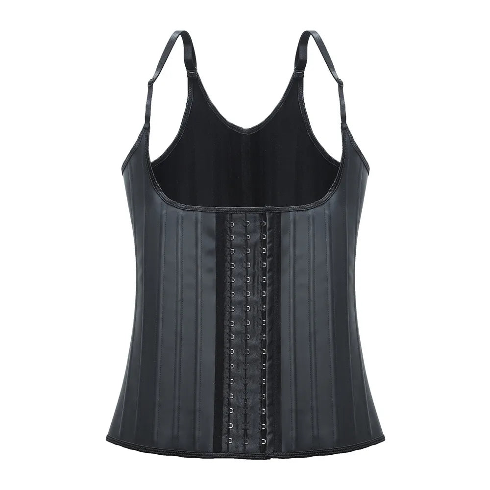 Women Latex Waist Trainer Women Binders Shapers Modeling Strap Corset Colombian Girdles Body Shapewear Faja Shape Sport Vest