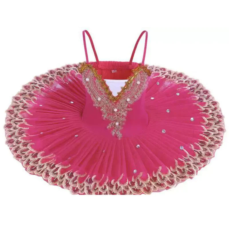 Summer Ballet Dresses Kids Outfit Dance Costumes Girls Clothes Vestidos Ballerine Girl Dress Tutu Ballet Leotards Children's Day