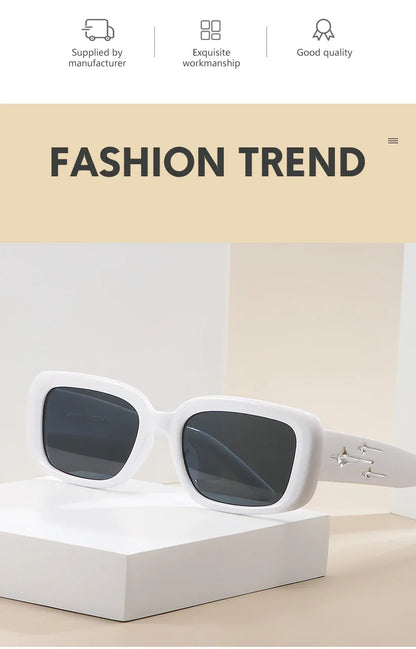 Cycling Retro Y2K Style Small Square Sunglasses Women kitten Eye Sunglasses Fashion Colorful Mirror Goggles Punk Suns Glasses
