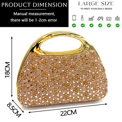 Elegant Italian Women’s Fuchsia Rhinestone Peep-Toe High Heel Sandals and Matching Bag Set – Perfect for Weddings and Parties