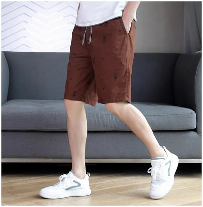 Mens Cotton Shorts Sport Casual Shorts Men's Light Weight Running Shorts Gym Cool Breathable Shorts