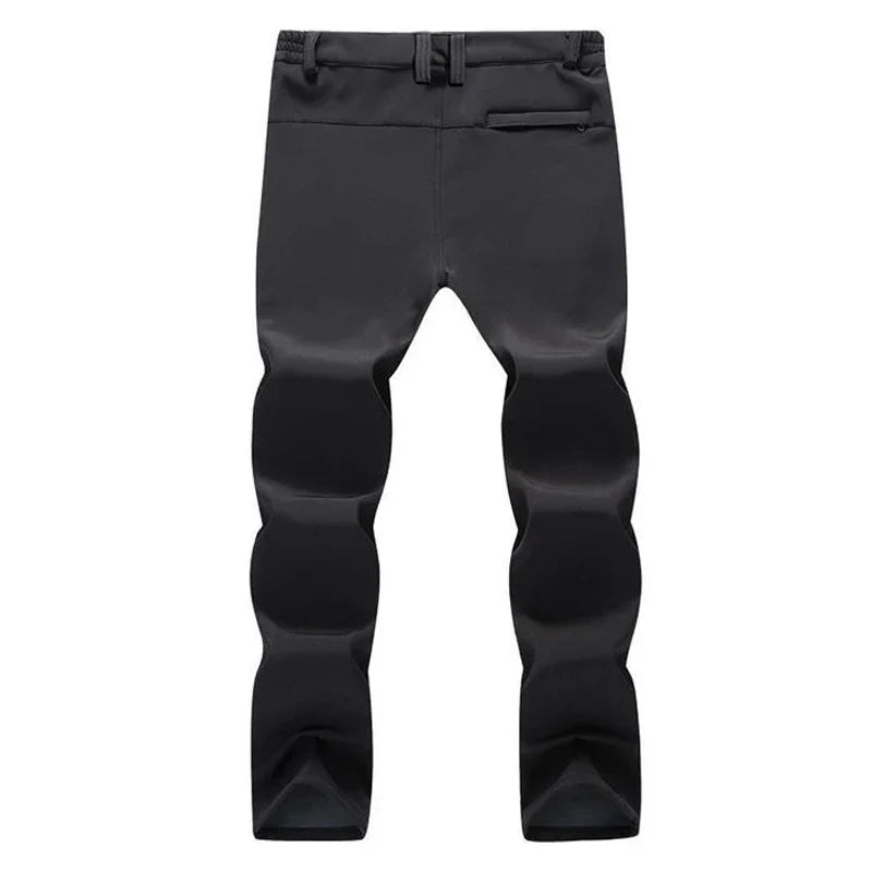 Winter Slim Men Outdoor Camping Pants Hiking Trousers Women Travel Thickening Warmth Retention Trekking Ride Sportswear