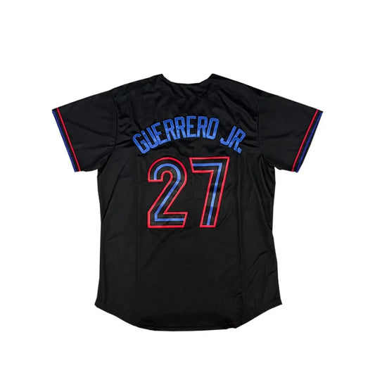 Boyfriend Style Men's Toronto Baseball Jersey Embroidery Loose Uniforms Breathable Outfits Casual Sports Short Sleeves Shirts