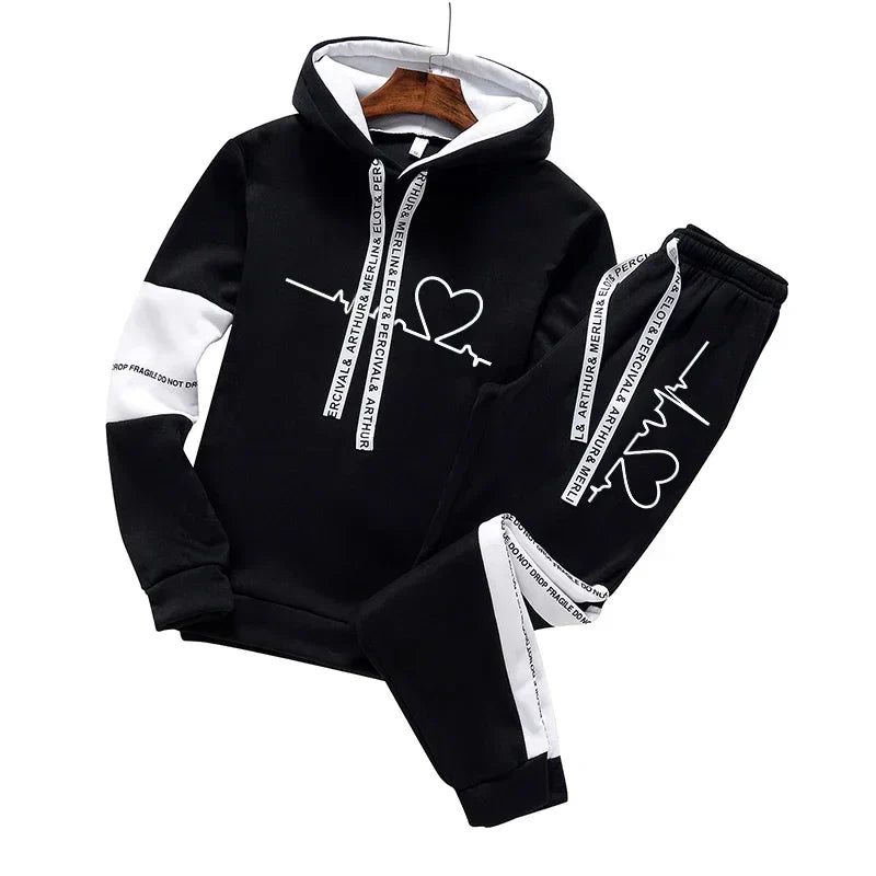 Hoodies Sportswear Sweatshirts for Men Comfortable Autumn Winter Sports Casual Fashion Versatile Sweatpants Daily Dressing Men's