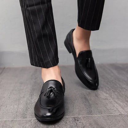Men's Tassel Loafers Dress Shoes Business Leisure Driving Shoes Summer Outdoor Classic Fashion Famous Brand Luxury