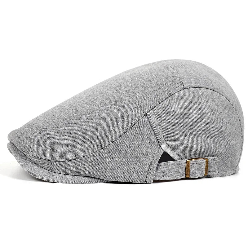 High Quality Winter Retro British Style Newsboy Cap Men Vintage Luxury Unisex New Octagonal Flat Cap Cotton Ascot Caps Beanie