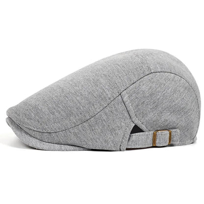 High Quality Winter Retro British Style Newsboy Cap Men Vintage Luxury Unisex New Octagonal Flat Cap Cotton Ascot Caps Beanie
