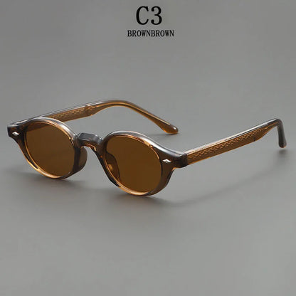 Fashion Oval Sunglasses Women Trendy Luxury Glasses Sunglass Men Luxe Femme Lentes De Sol Mujer Lunette Soleil Femme Zonnebril