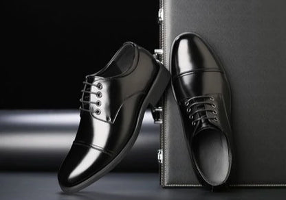 Round Toe Lace Up Business Social Shoe for Men Casual High Quality Fashion 2025 Style New Spring Autumn Dress Loafers Shoes Man