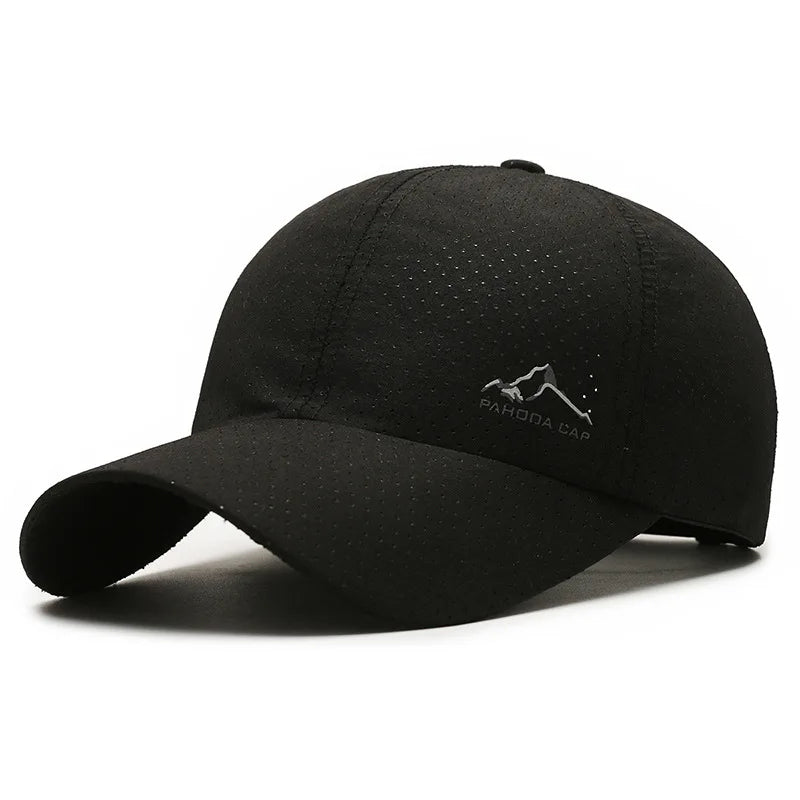 Unisex Simple Cross Water Drop Embroidery Baseball Caps Spring and Autumn Outdoor Adjustable Casual Hat Sunscreen Hat