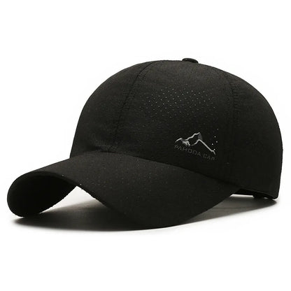 Unisex Simple Cross Water Drop Embroidery Baseball Caps Spring and Autumn Outdoor Adjustable Casual Hat Sunscreen Hat