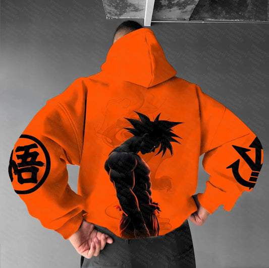 Dragon Ball Hooded Sweatshirt - Soft, Breathable & Stretchy | Trendy Pullover Hoodie | Ideal Hoody for Sports & Leisure!