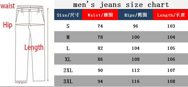 Straight Jeans Men Washed no hole Jean Spring Summer Boyfriend Jeans Streetwear Loose Cacual Designer Long Denim Pants Trousers