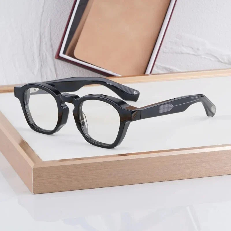 Ins Handmade Sunglasses 10th Anniversary Limited Edition Acetate Brand Classical Design Men Women Prescription Glasses with Case