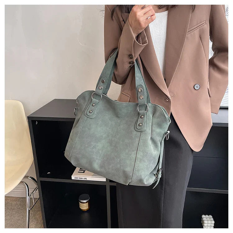 Women's Bag Large Capacity Totes Retro Luxury Handbags High Quality Messenger Bags Vintage Crossbody Bags Brand Shoulder Bags