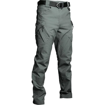 Stretch Canvas 97% Cotton 3% Spandex Tactical Pants For Men Climbing Hiking Trekking Cargo Pants Trousers